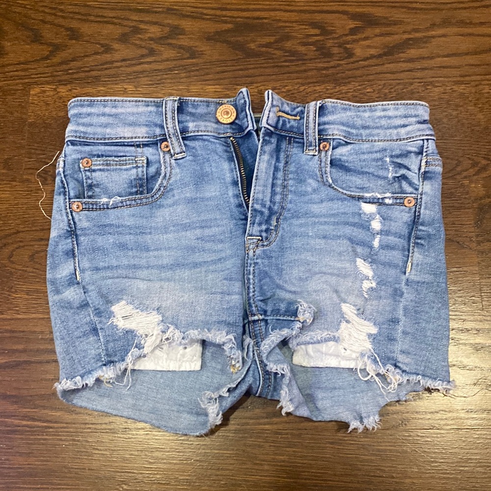 American eagle jean shorts